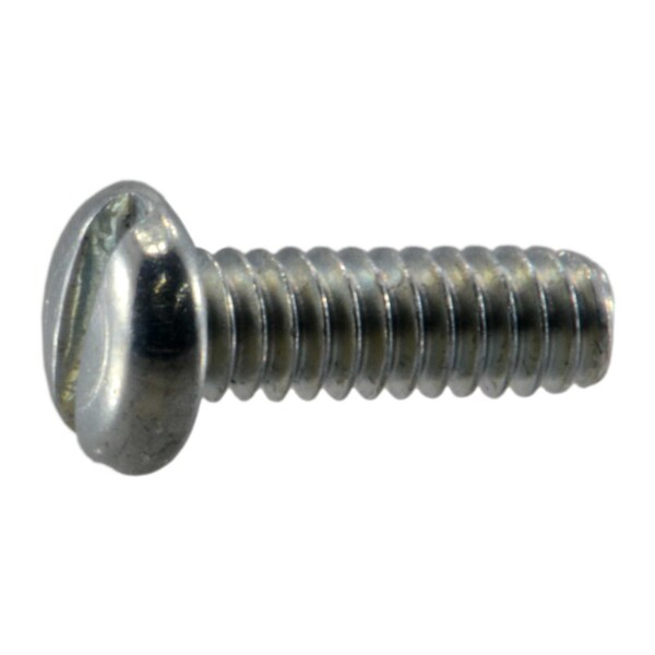 Midwest Fastener #3-48 x 5/16 in Slotted Pan Machine Screw, Zinc Plated Steel, 30 PK 930493 - main